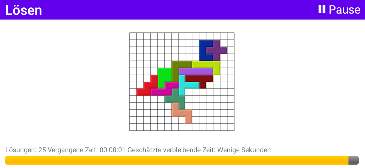 Lösungsprozess der Figure Adler